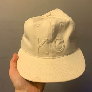 white on white Baldwin Kansas City hat